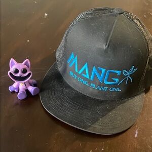 Mango Black and Blue Snapback Hat